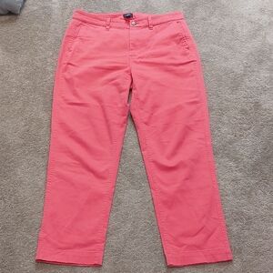J. Crew Pink Straight Leg Chino Size 4